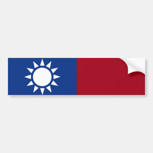Flagge von Taiwan die Republik China Autoaufkleber