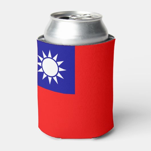Flagge von Taiwan Dosenkühler (Kanne Vorderseite)
