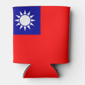 Flagge von Taiwan Dosenkühler (Vorderseite)