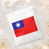 Flagge von Taiwan Geschenktütchen (Ausgeschnitten)