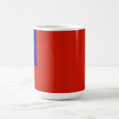 Flagge von Taiwan Kaffeetasse (Mittel)
