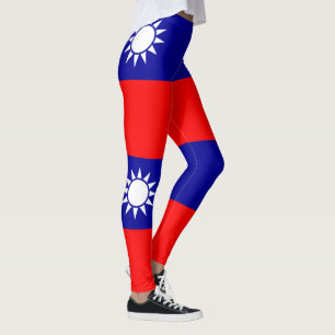 Flagge von Taiwan Leggings