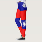 Flagge von Taiwan Leggings (Links)
