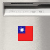 Flagge von Taiwan Magnet (In Situ (Geschirrspüler))