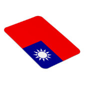 Flagge von Taiwan Magnet (Rechte Seite)