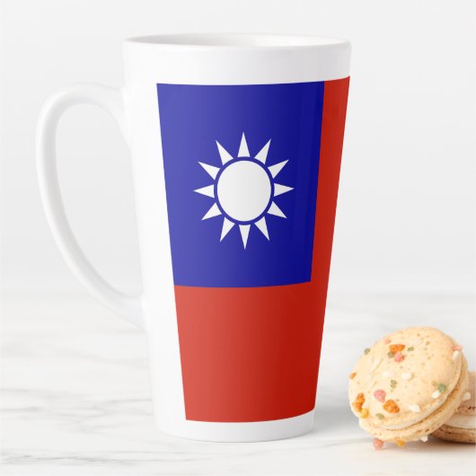 Flagge von Taiwan Milchtasse (Beispiel)