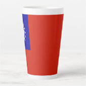 Flagge von Taiwan Milchtasse (Vorderseite)