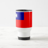 Flagge von Taiwan Reisebecher (Mittel)