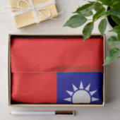 Flagge von Taiwan Seidenpapier (Geschenk)