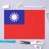 Flagge von Taiwan Seidenpapier (Handwerk)