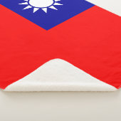 Flagge von Taiwan Sherpadecke (3/4)