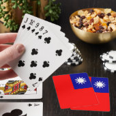Flagge von Taiwan Spielkarten (In Situ)