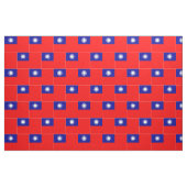 Flagge von Taiwan Stoff (Fat Quarter (45,7 x 55,9 cm))