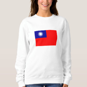 Flagge von Taiwan Sweatshirt