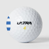 Flagge von Tallinn, Estland, Golfplätze Golfball (Logo)