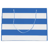 Flagge von Tallinn, Estland Große Geschenktasche Geschenktüte (Vorderseite)