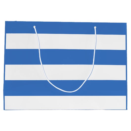 Flagge von Tallinn, Estland Große Geschenktasche Große Geschenktüte (Rückseite)