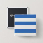Flagge von Tallinn, Estland Pinback Button (Vorne & Hinten)