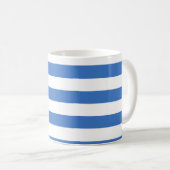 Flagge von Tallinn, Estland Tasse Kaffee (VorderseiteRechts)