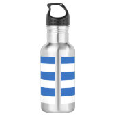 Flagge von Tallinn, Estland Wasserkotter aus nicht Edelstahlflasche (Rückseite)