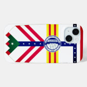 Flagge von Tampa, Florida Case-Mate iPhone Hülle (Rückseite (Horizontal))