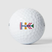 Flagge von Tampa, Florida Golf Balls Golfball (Vorderseite)