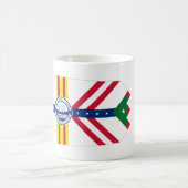 Flagge von Tampa, Florida Kaffeetasse (Mittel)