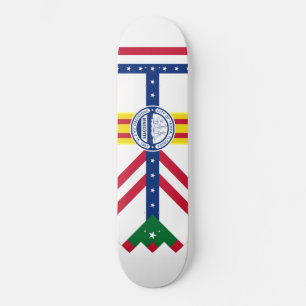 Flagge von Tampa, Florida Skateboard