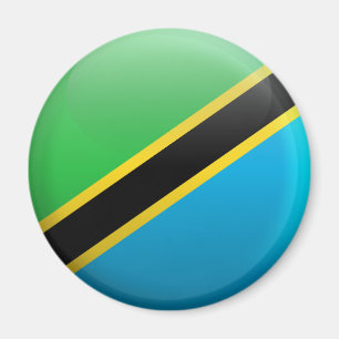 Flagge von Tansania Magnet
