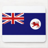 Flagge von Tasmanien Mousepad (Vorne)