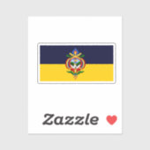 Flagge von Tegucigalpa, Honduras Aufkleber (Blatt)