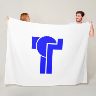 Flagge von Tempe (Arizona) Fleecedecke