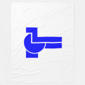 Flagge von Tempe (Arizona) Fleecedecke (Vorderseite)