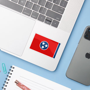 Flagge von Tennessee Aufkleber