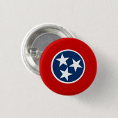 Flagge von Tennessee Button (Vorne & Hinten)