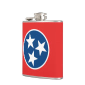 Flagge von Tennessee Flachmann (Links)