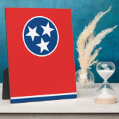 Flagge von Tennessee Fotoplatte (Seite)