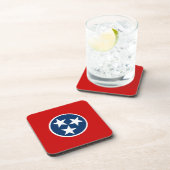 Flagge von Tennessee Getränkeuntersetzer (Rechte Seite)