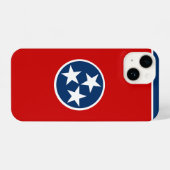 Flagge von Tennessee iPhone Hülle (Rückseite (Horizontal))