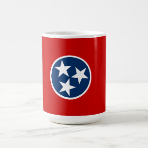 Flagge von Tennessee Kaffeetasse