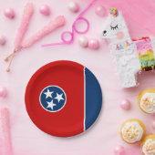 Flagge von Tennessee Pappteller (Party)