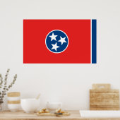 Flagge von Tennessee Poster (Küche)