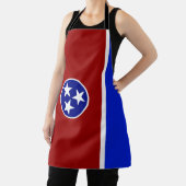Flagge von Tennessee Schürze (InSitu)