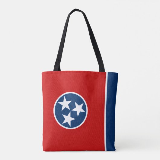 Flagge von Tennessee Tasche (Rückseite)