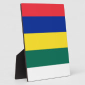 Flagge von Terschelling Fotoplatte (Seite)