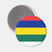 Flagge von Terschelling Magnet (Vorderseite/Rückseite)