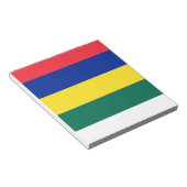 Flagge von Terschelling Notizblock (angewinkelt)