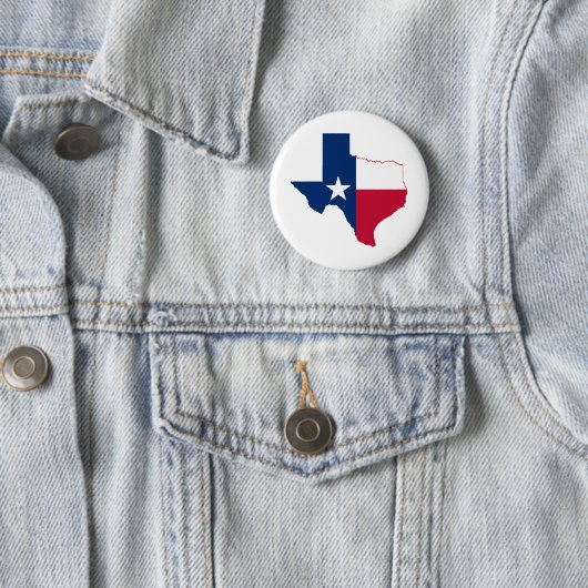 Flagge von Texas Button (Beispiel)