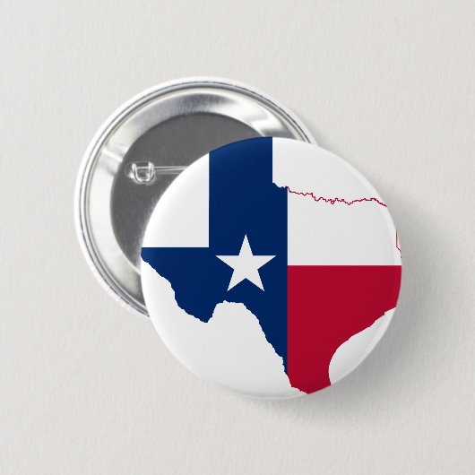 Flagge von Texas Button (Vorne & Hinten)
