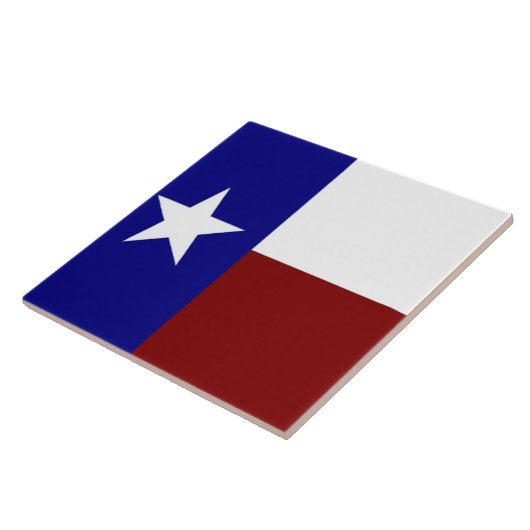 Flagge von Texas Fliese (Seite)
